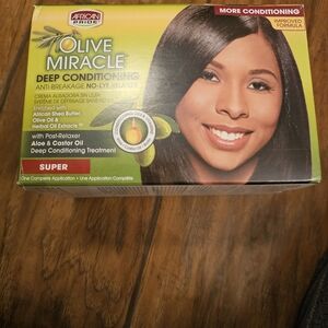 African Pride Olive Miracle Deep Conditioning Relaxer